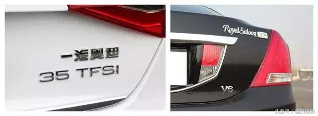 汽车后面的字母代表什么,丰田车屁股后面一串字母