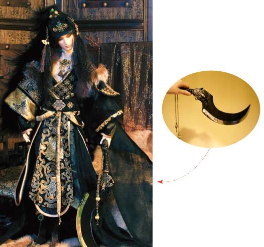 教你做娃娃汉服,手工古风人偶怎么做