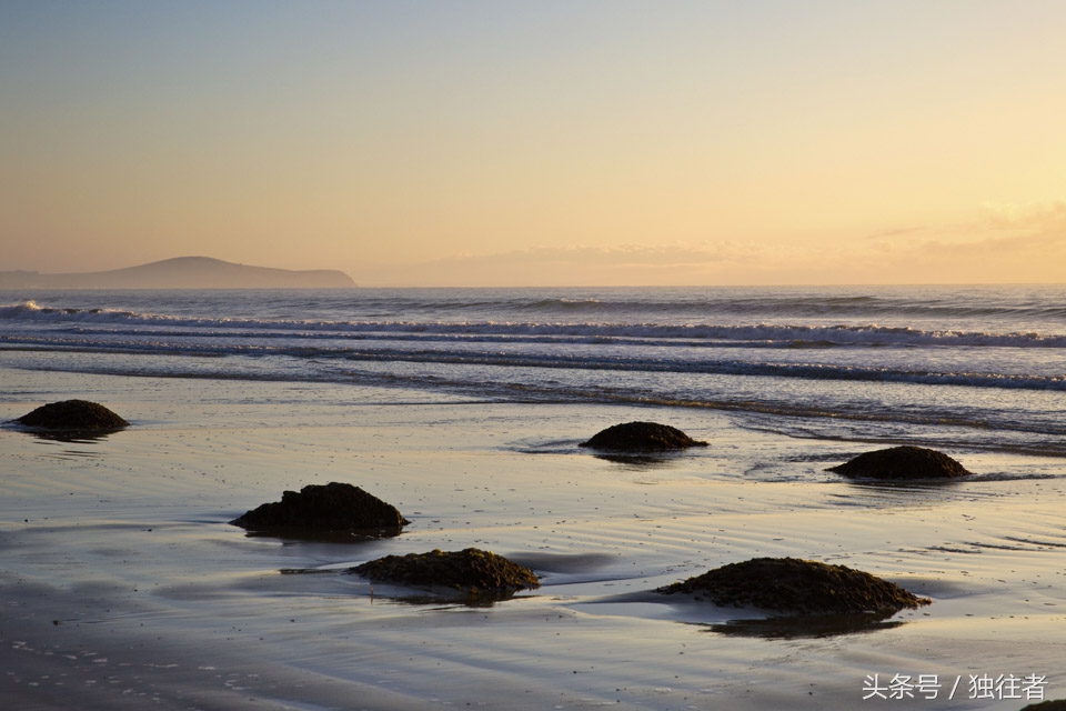 摩拉基大圆石,摩拉基大圆石沙滩