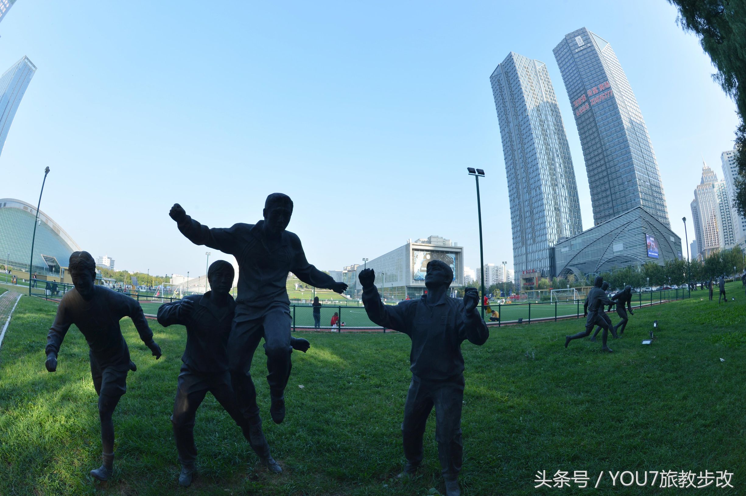 沈阳儿童水下摄影,航拍沈阳鲁迅儿童公园