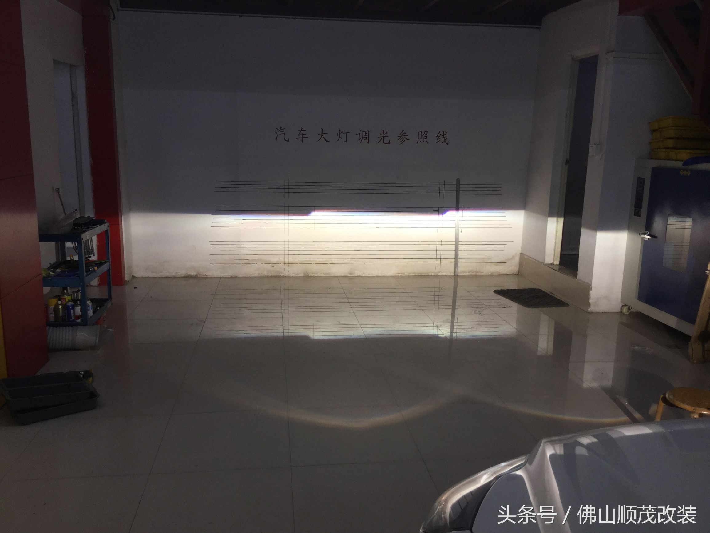 福克斯车灯不一样高,福克斯大灯升级恒威激光大灯