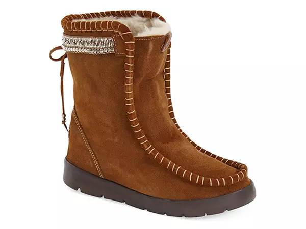 ugg下雪天穿着滑吗,ugg玩雪