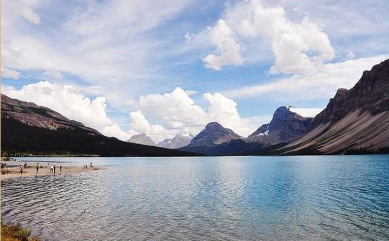落基山脉湖泊,落基山的图片风景