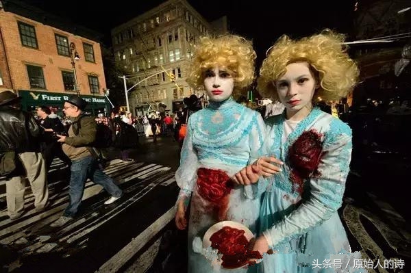 玩妆教程万圣节,简单万圣节化妆教程可爱