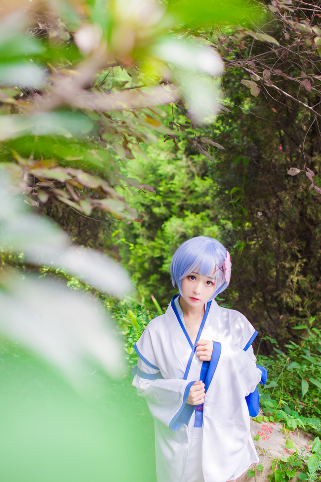 从零开始的异世界生活魔女cos,从零开始的异世界拉姆蕾姆cos