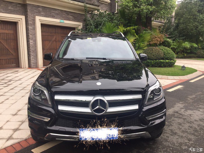 块头有大智慧终与你结缘2016款奔驰GL450提车作业