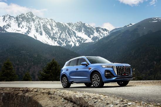 b级豪华suv新红旗hs5,高品质中型suv红旗hs5