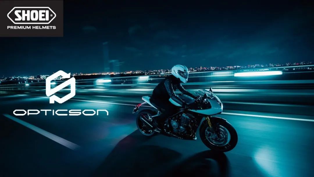 SHOEI首款智能头盔OPTICSON开卖，集成HUD抬头显示器