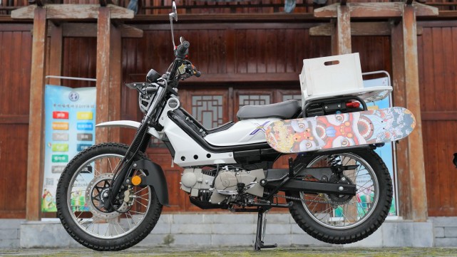 svr180嘉陵,嘉陵新款冒险弯梁首次曝光