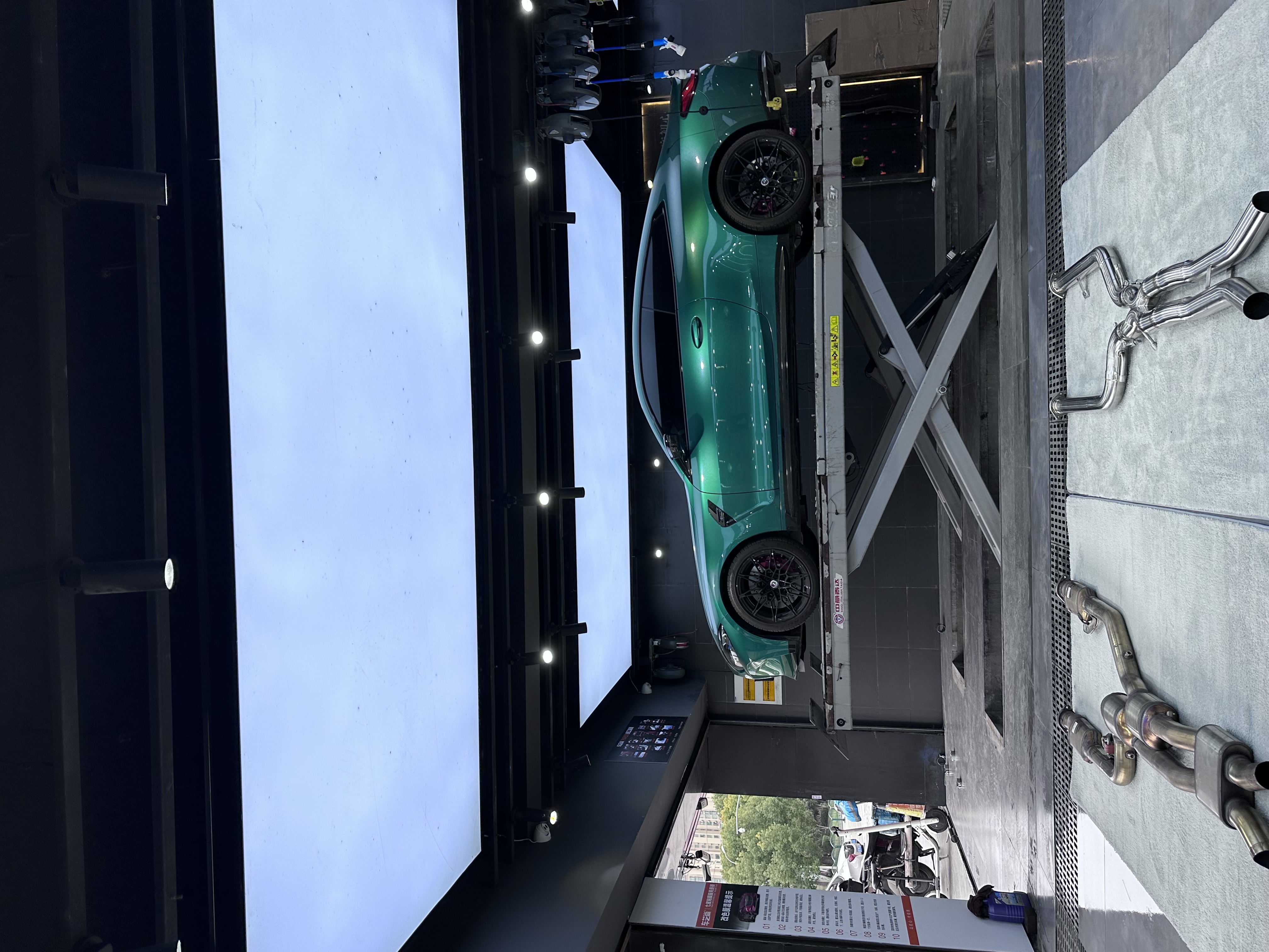 宝马m3加特林排气,宝马m4performance加特林排气