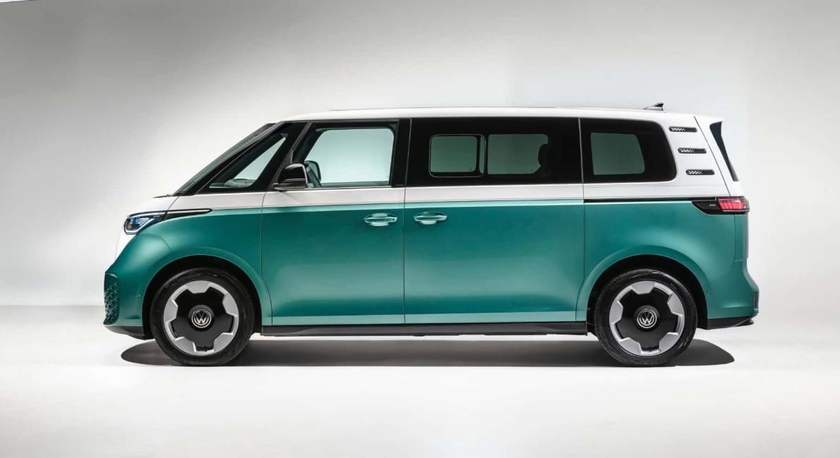 很像面包车的大众,大众id.buzz实车曝光秋季海外发售