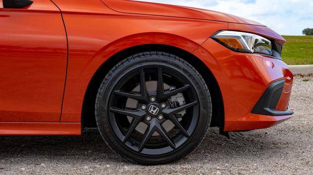 全新本田思域Si谍照,新款本田思域si双门版