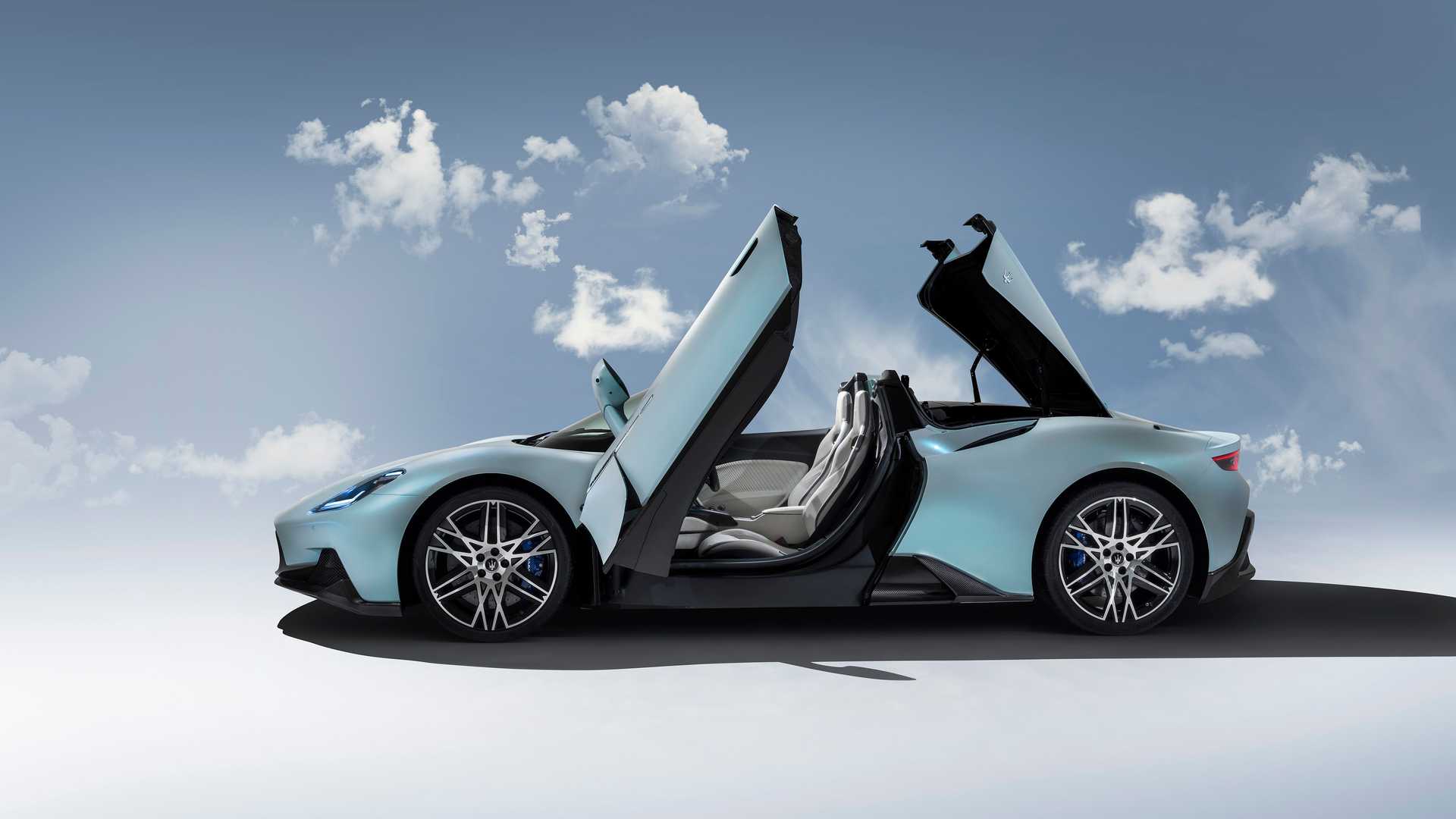 2019款玛莎拉蒂mc20敞篷软顶,玛莎拉蒂mc20cielo硬顶敞篷版后驱