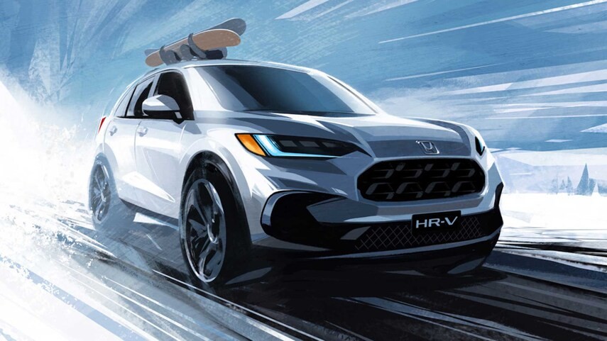本田美版hr-v2022新款,美版新本田HR-V官图