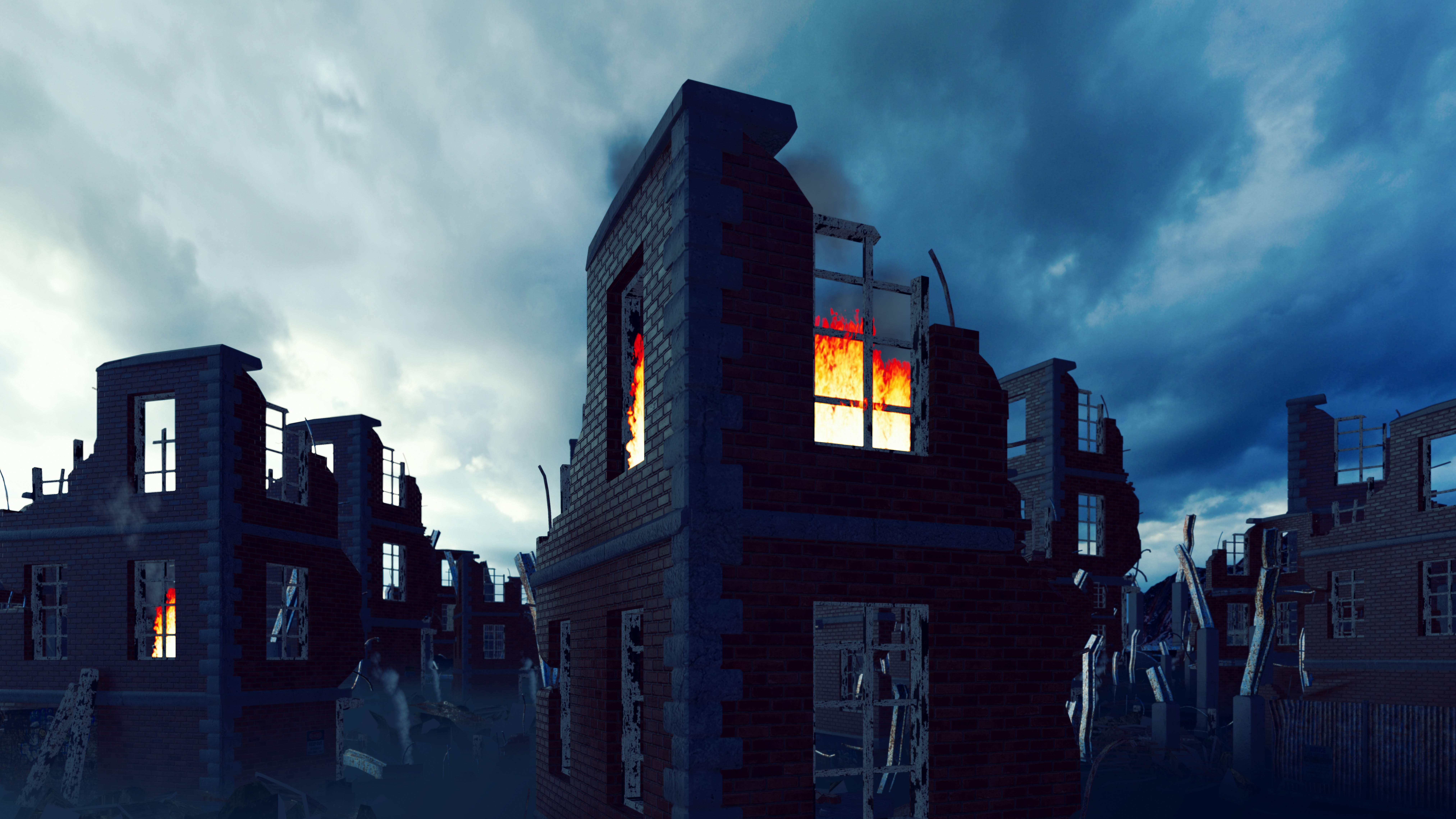 小说：面对哥布林，众人以为是场游戏，当同伴死亡时他们崩溃了