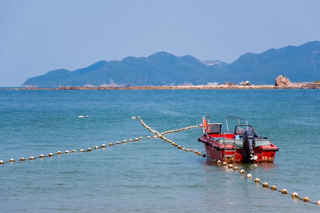 深圳少见的“十里银滩”，美到无边