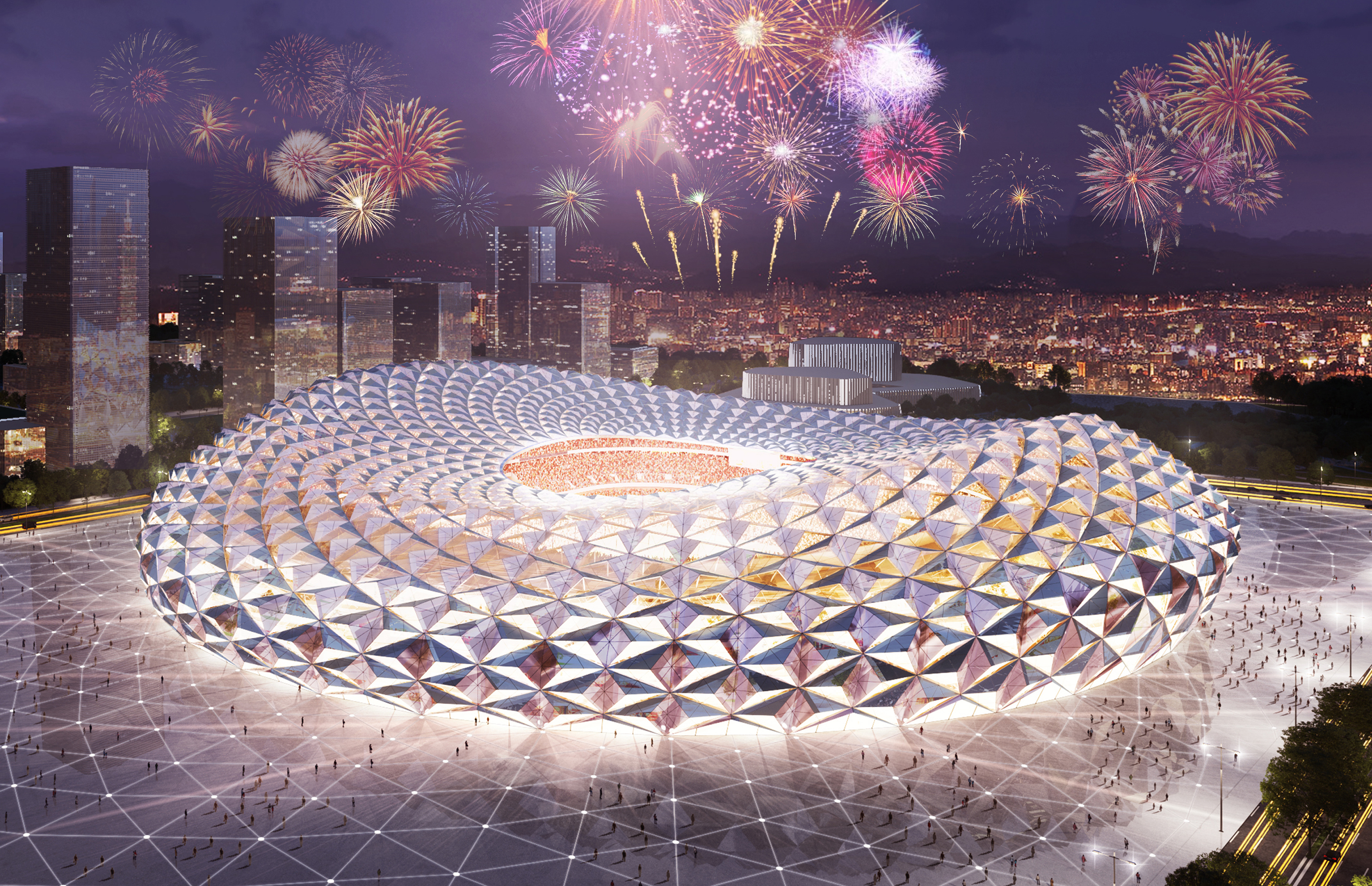 广州恒大球场设计方案正式出炉,恒大打造最顶级球场