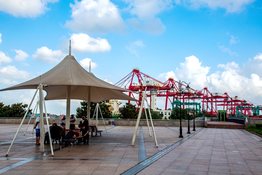 昔日繁华的渡口码头,昔日的码头已成回忆