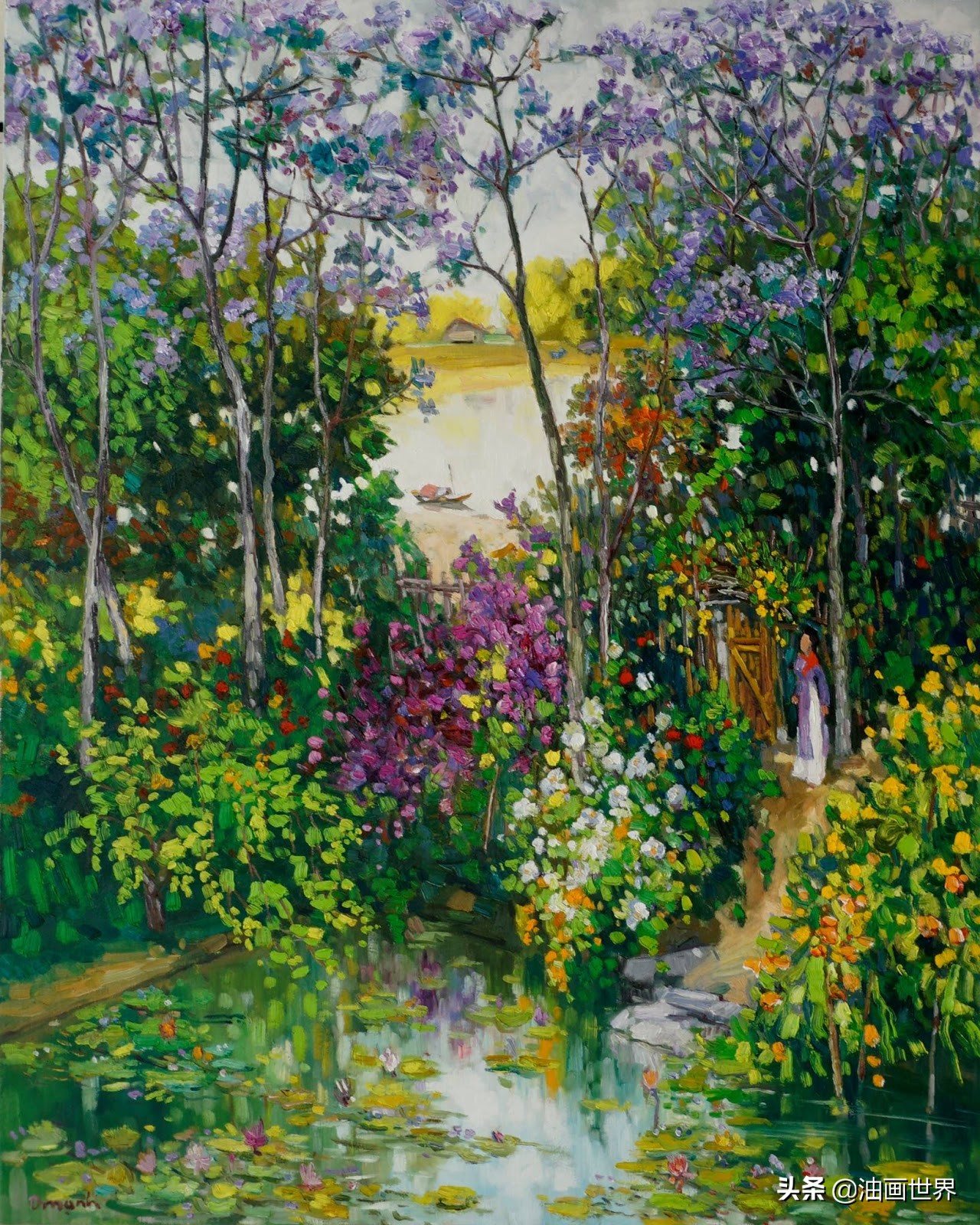 越南最惊艳的画家,越南画家dangvancan作品图片