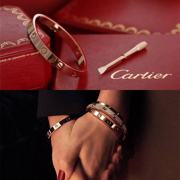 卡地亚情侣手镯推荐,戴上一出手你就赢了