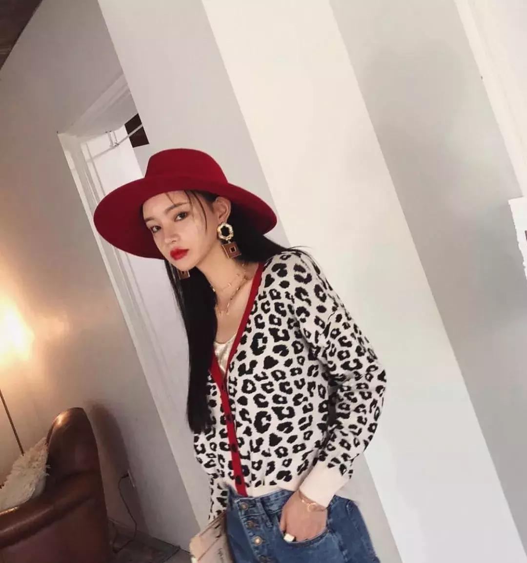 小众印花穿出时髦感,印花气质高级感