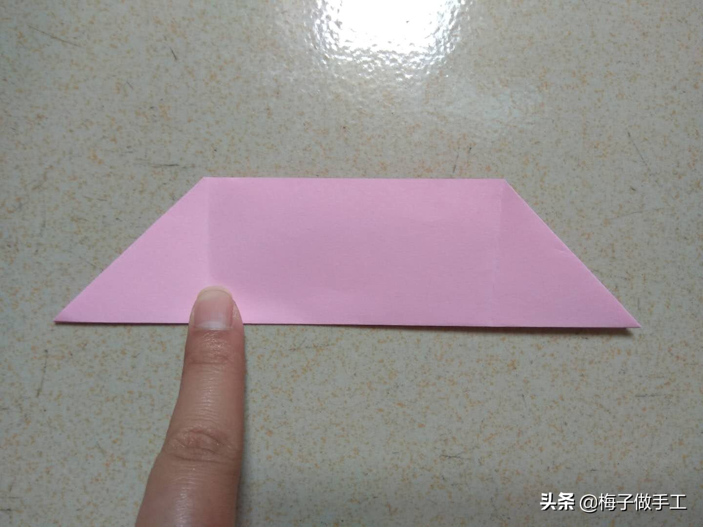 手工折纸抽纸盒教程简单,折纸手工大全折纸盒