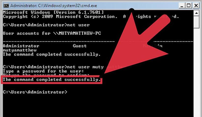 命令提示符重置电脑密码,忘记密码电脑如何重新设置密码