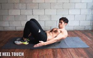 八分钟高强度虐腹训练动作,一个月练出腹肌5组练腹动作