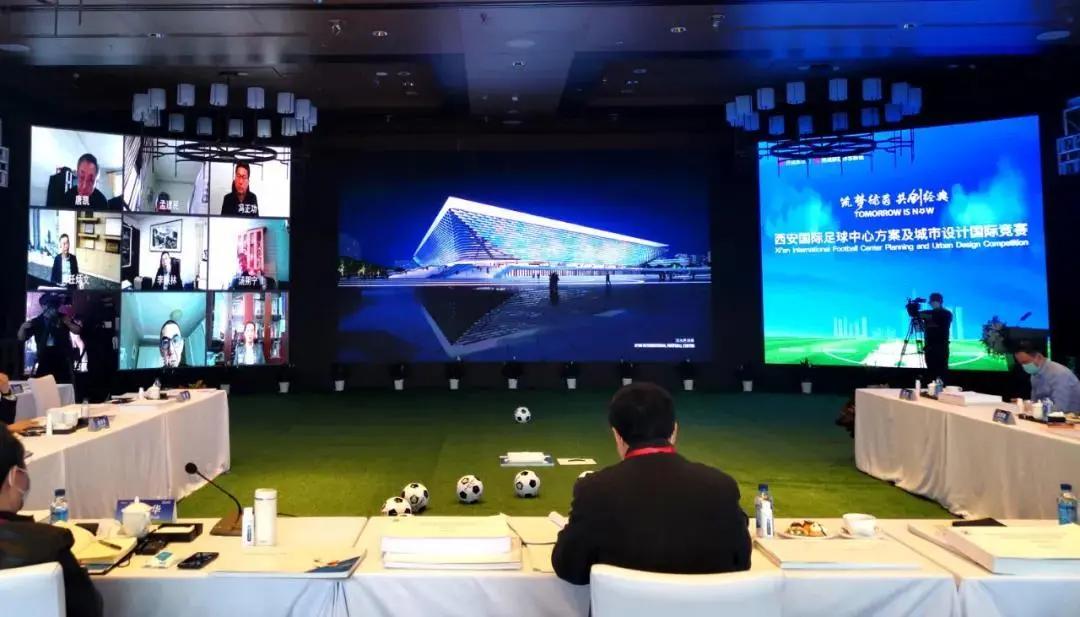 西安国际足球中心地铁,西安国际足球中心设计
