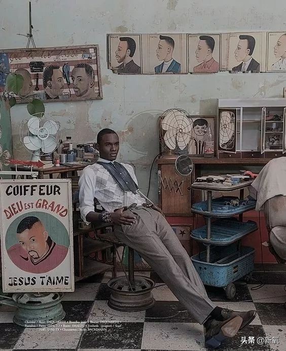 捡垃圾也要穿名牌,非洲贫民窟绅士精致起来有多野?