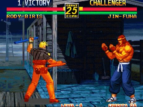 街机格斗游戏龙虎之拳,街机龙虎之拳