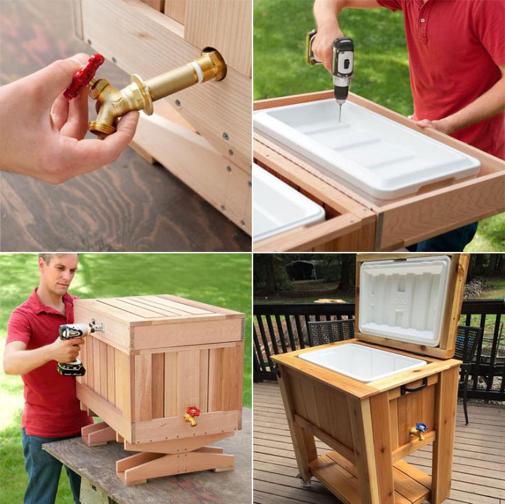 旧家具不用扔可翻新,diy改造旧家具老箱子