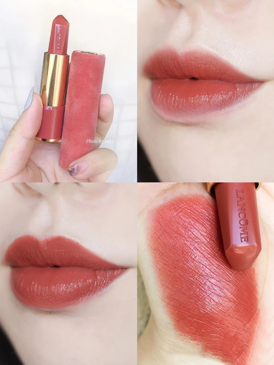 兰蔻豆沙色口红是什么颜色,兰蔻冷黄皮显年轻的口红色号