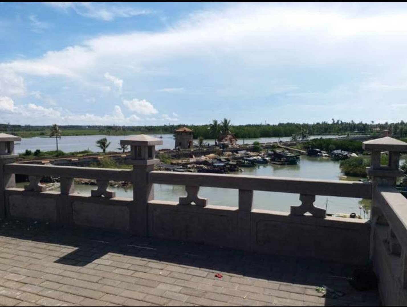 航拍徐闻大汉三墩风景区,大汉三墩旅游区