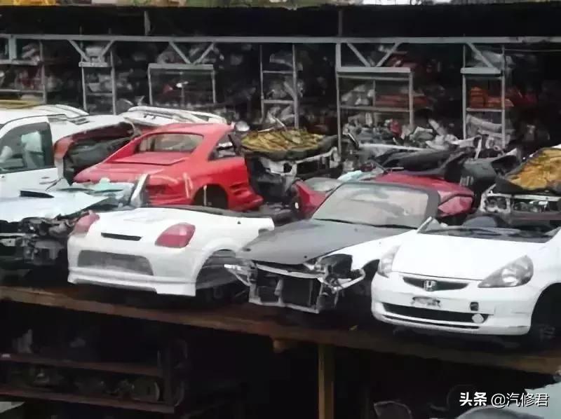 7万人民币开走法拉利!中国最神秘的4大汽配城,豪车50块一斤