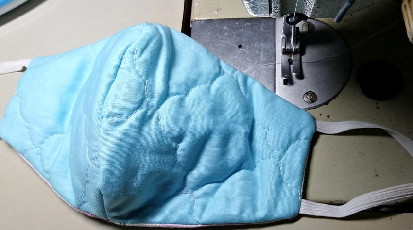 自己用衣服布制作的口罩,自己制作口罩要什么材料