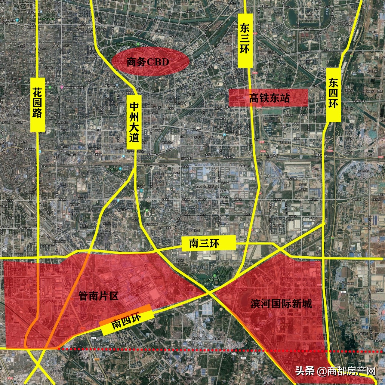 郑州楼市为何不看好滨河国际新城,郑州双湖科技城对比滨河国际新城