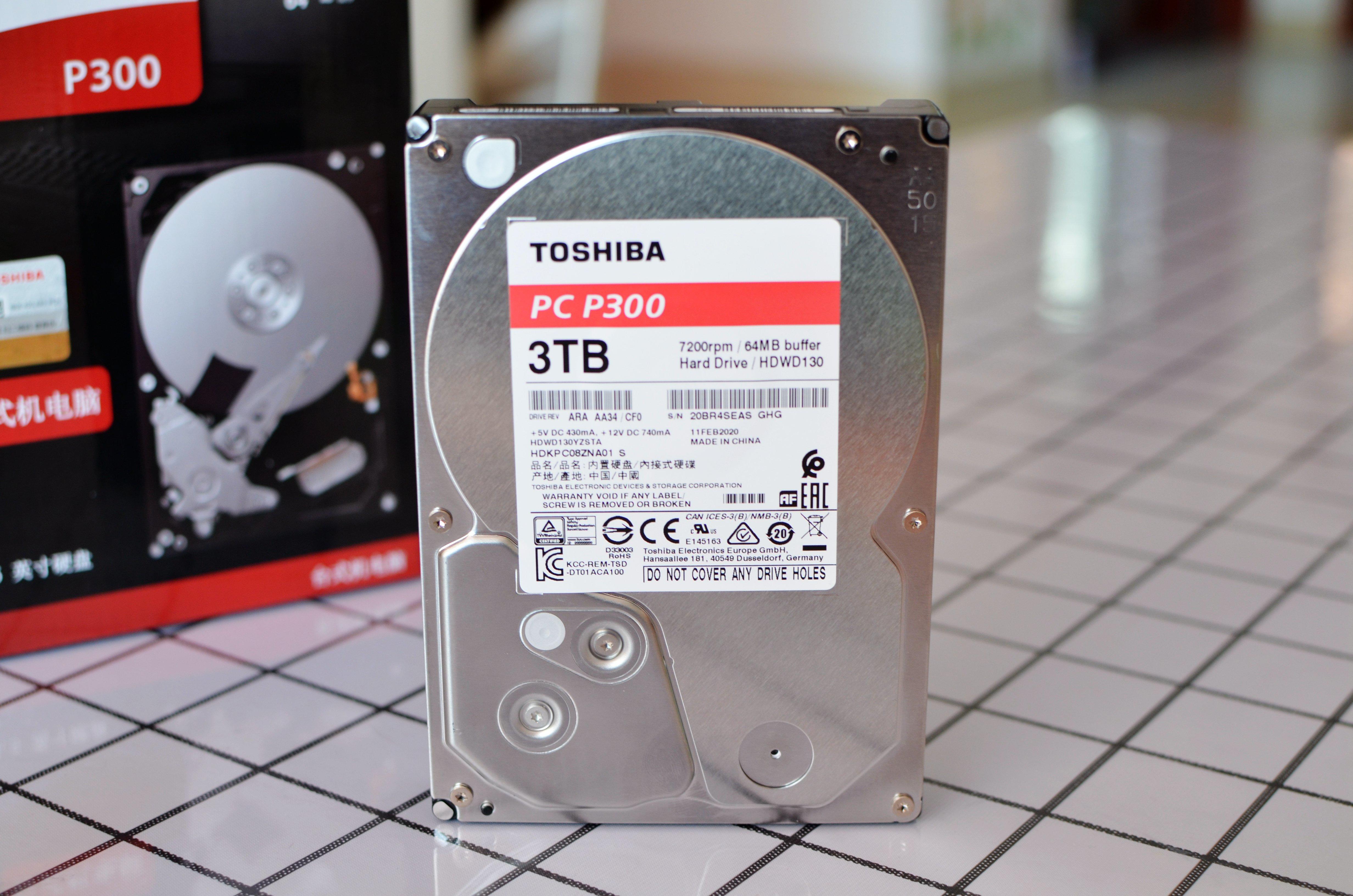 东芝机械硬盘p300质量如何,东芝p300机械硬盘买多大的合适