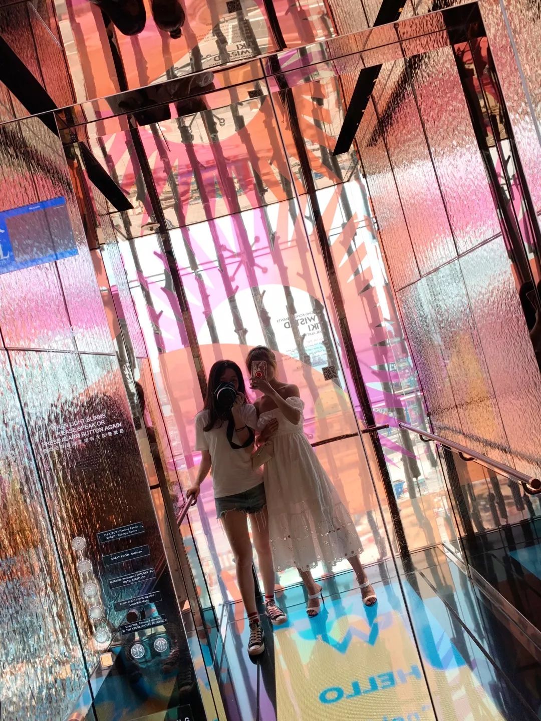 香港w酒店壮美客房,入住的香港酒店