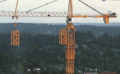 一般塔吊是怎么升高的,塔吊是怎样升高的简要说明