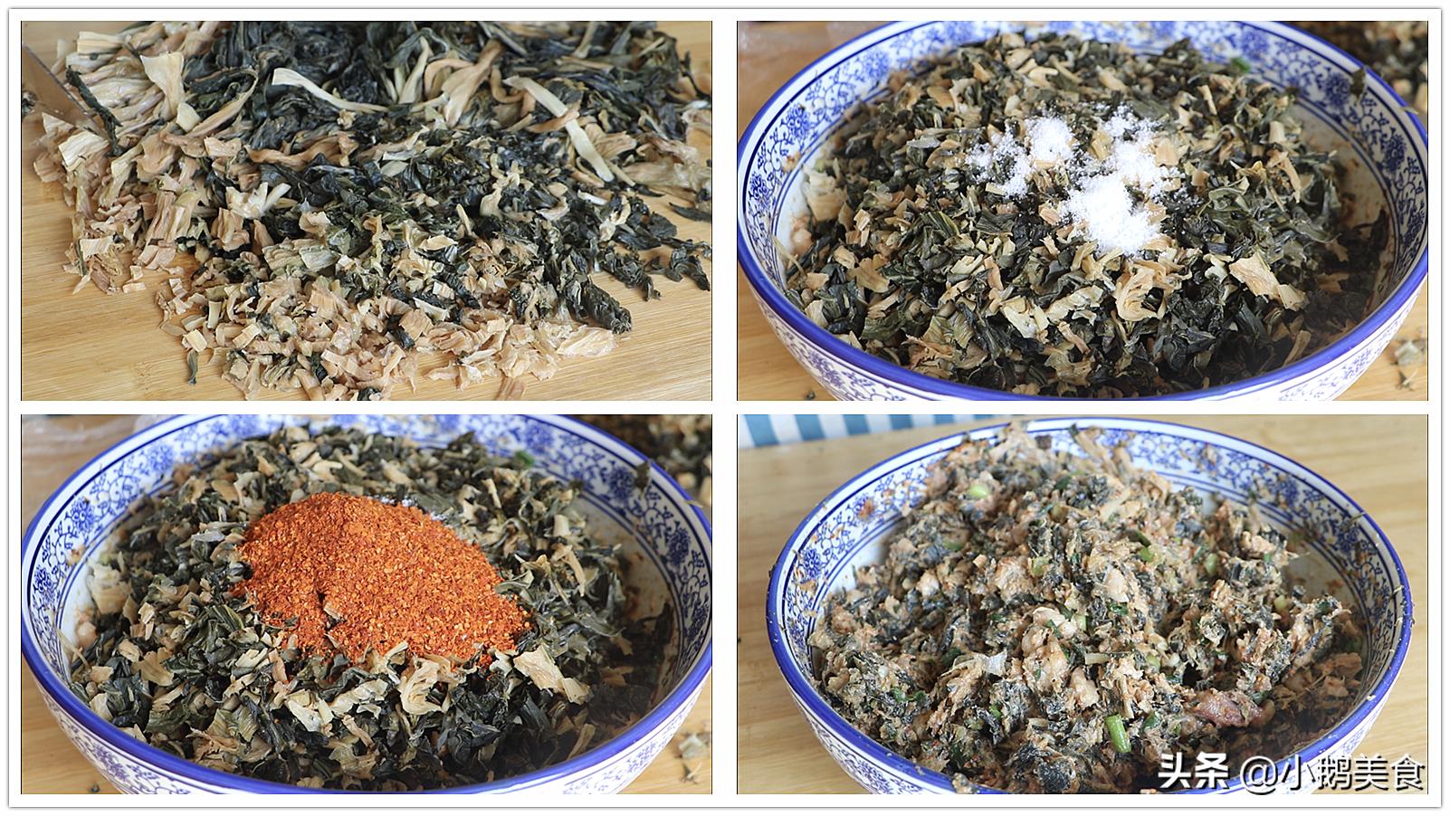 如何调制好吃的干菜包子,干菜包子怎么样调馅会好吃