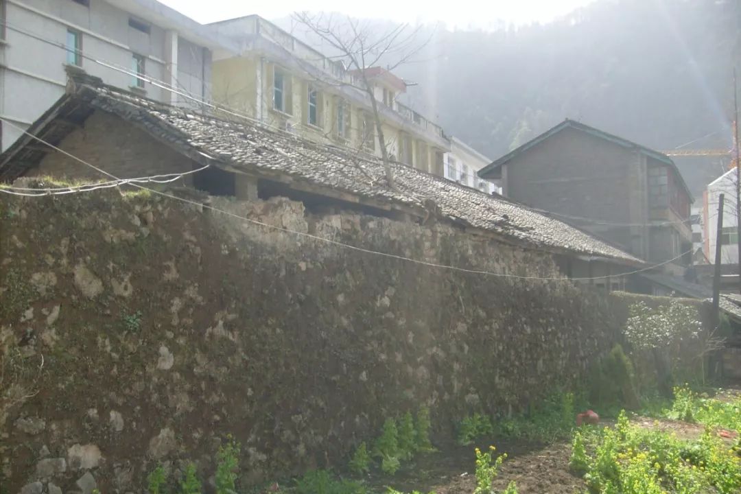 城固县老城墙,镇巴县县城全貌