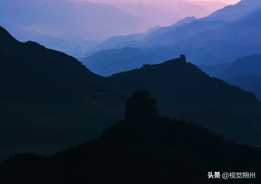 山阴，广武明长城塞外的长城