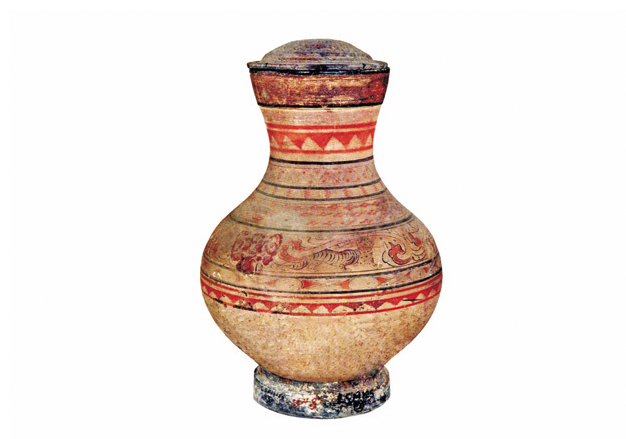 国宝品鉴,战国印纹硬陶壶