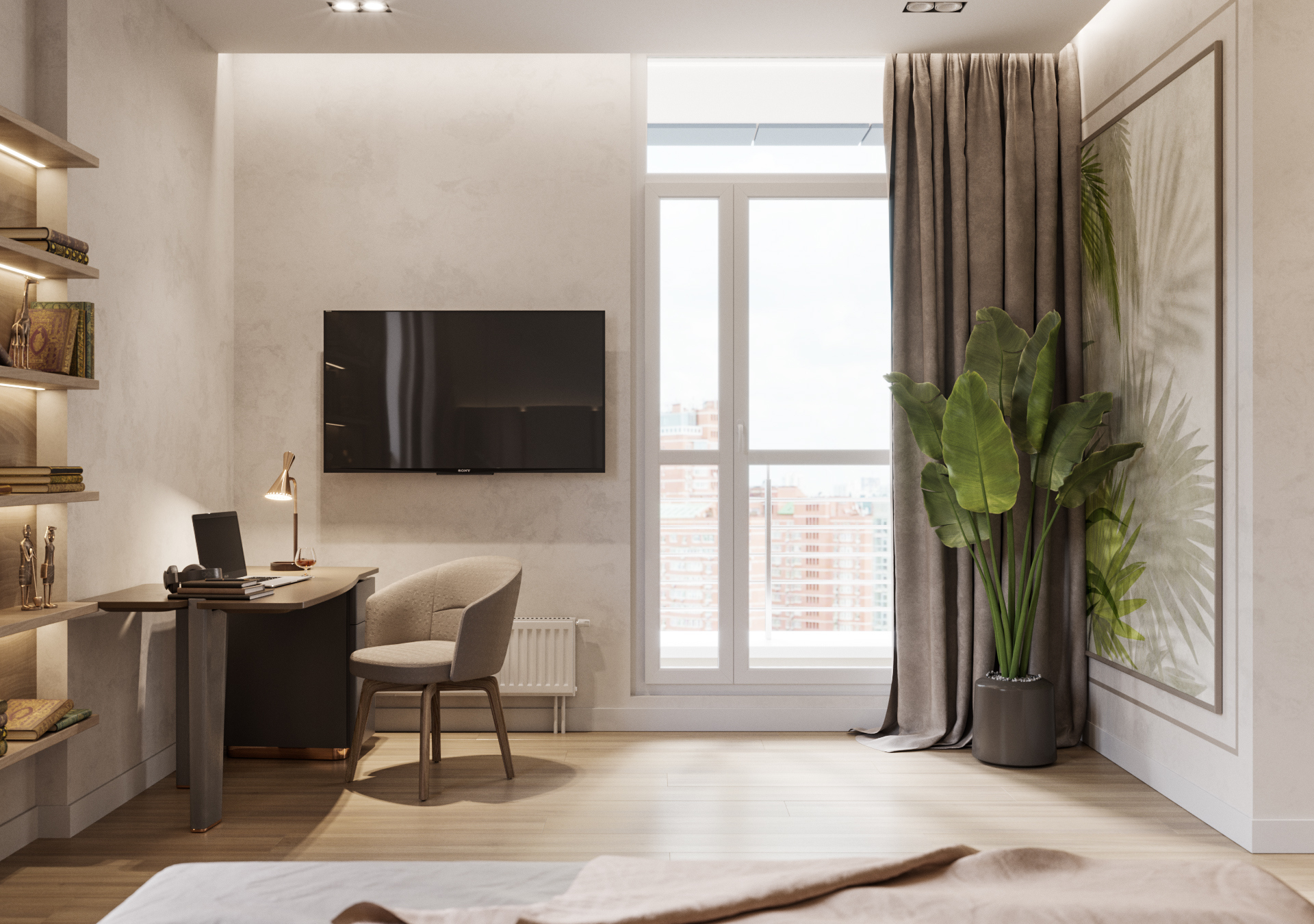 现代化家居装修设计,家居设计现代轻奢装修风格