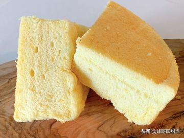 烘焙食谱，无糖戚风蛋糕的做法和制作方法，加入淡奶油味道会更好