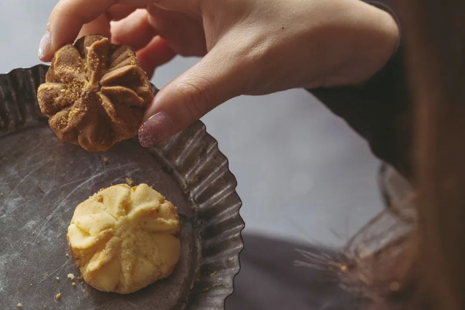网红小熊曲奇饼干,香港网红小熊曲奇