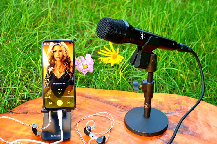 有线话筒也能移动使用，麦拉达Q3麦克风，主播K歌样样行