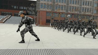 武警军体拳分解动作,军体拳动作口号