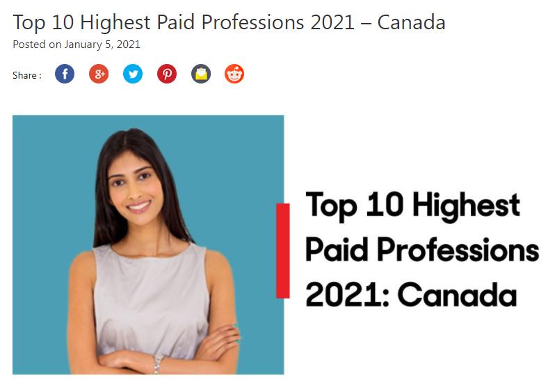 加拿大“移二代”平均收入远超本地人！这些行业收入更吃香